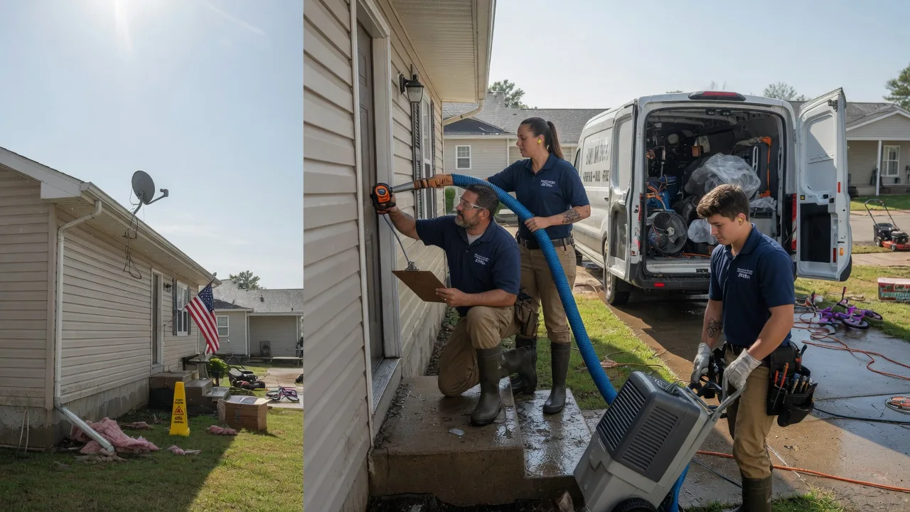 Ceiling Water Damage Restoration in Van Lear, KY near me